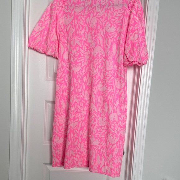 Lilly Pulitzer Pink and White Floral Dress - Picture 5 of 6